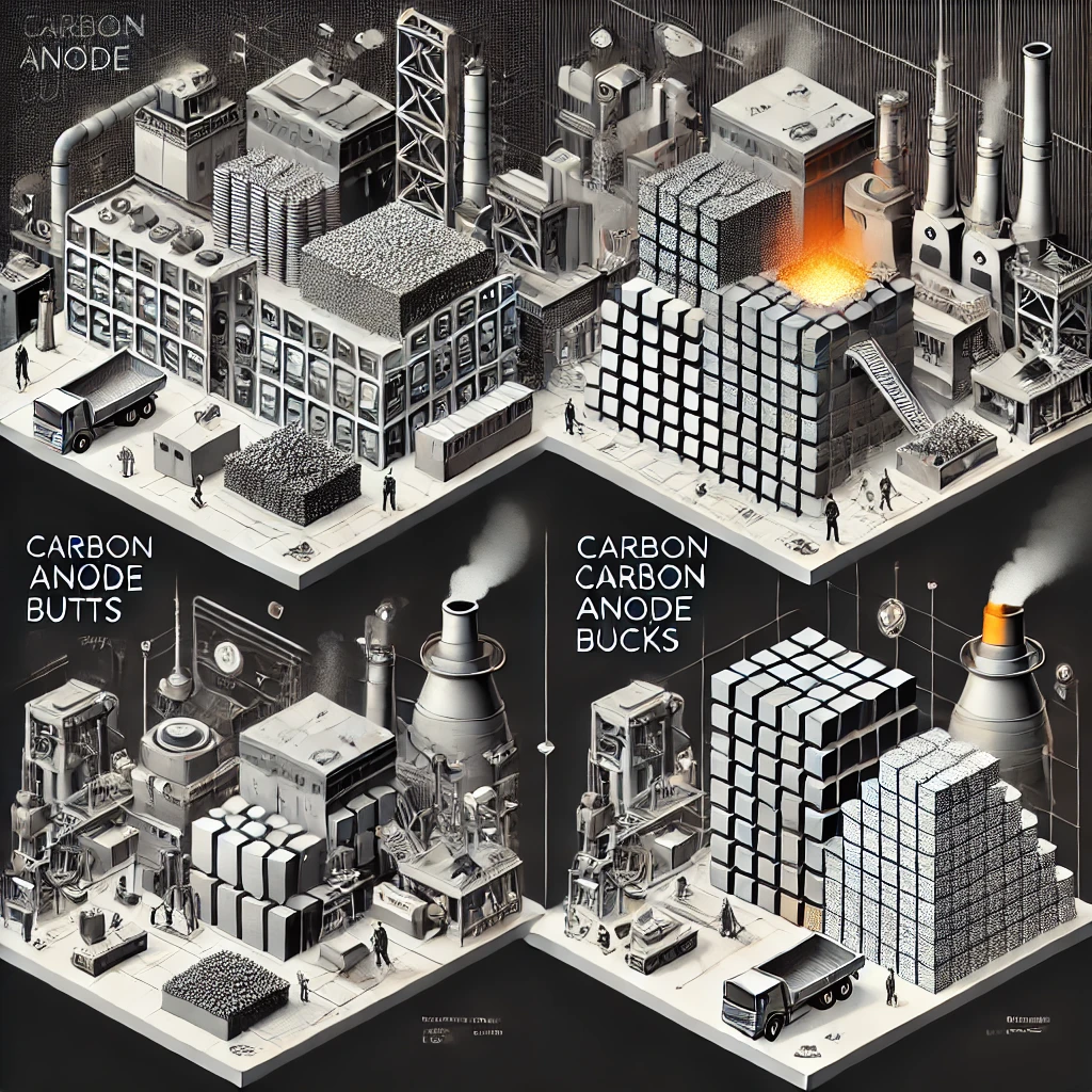 Carbon Anode Butts vs. Blocks: Differences and Applications